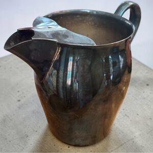 Paul Revere Vintage Reproduction Silver Plated Pitcher beautiful petina